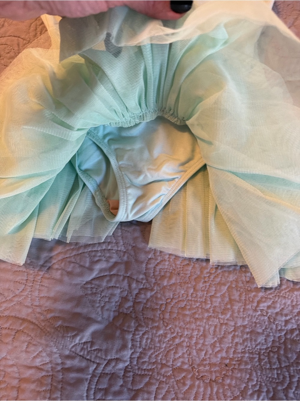 Girls Light Blue Tulle Ballet Costume Dress - Kids Costume - Picture 2 of 6